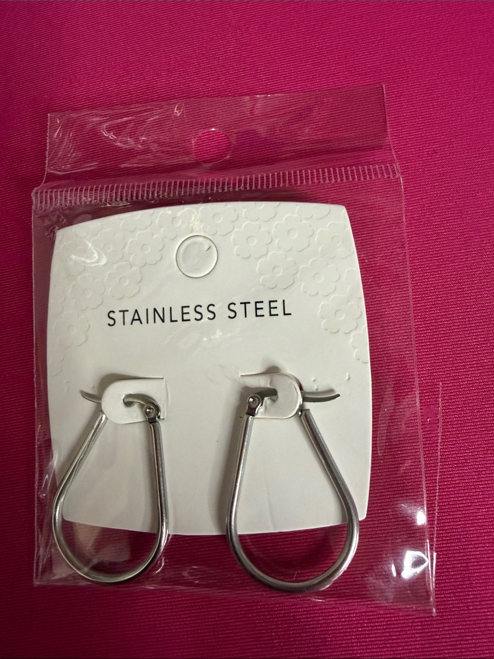 stainless steel silver teardrop hops